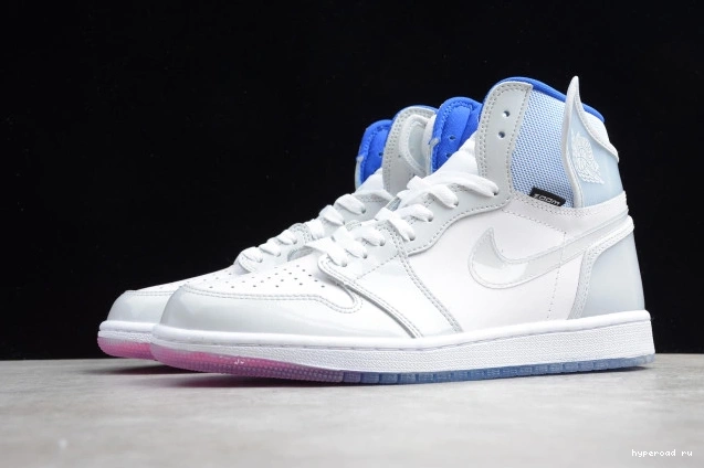 Jordan White Retro Racer High CK6637-104 Air Blue 1 Zoom 1004